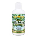 Dynamische Gesundheit Bio Aloe Vera Saft w/Micro Pulp, Unflavored | Kein hinzugefügter Zucker, Künstliche Farbe oder Süßungsmittel, keine Gluten oder BPA | 32oz, 8 Serv