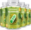 800 MG Liposomalraphane, Leistungsstarke Dual-Delivery für maximale Absorption & Potenz, Full-Spectrum Broccoli Extract, Antioxidant & Liver Supplement, 240 Softgels