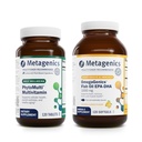 Metagenics Essential Wellness Duo: OmegaGenics EPA-DHA 10000 & PhytoMulti ohne Eisen - Daily Multivitamin for Overall Health & Aging - 60 Tabletten