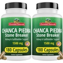 Chanca Piedra 360 Capsules Stone Breaker Kidney Cleanse Detox & Repair, Gallbladder Ergänzungen - All-Natural Vegan Pillen Chancapiedra Stonebreaker Kidney Stones Dissolver