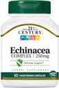 21st Century Echinacea Extrakt Veg Kapseln, 60 Zähler