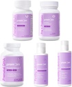 Premom Multivitamin für Frauen + Pränatales DHA Fischöl + Pränatale Vor- und Probiotika + Persönliche Fruchtbarkeitsschmiermittel für Konzeption 2&4 Fl Oz