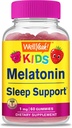 Naja ja Kinder Melatonin Gummies 1 mg - Drug-Free Sleep Aid Gummy Supplement, Schlaf-Unterstützung für Kinder - Glutenfrei, Gelatinfrei, Non GMO, Vegetarisch - Natural Sourced Flavor - 60 Gummies