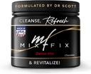 Mix-Fix Full Spectrum Detox Powder - Natürliche tägliche Reinigung für Verdauungs-Gesundheit & Vitalität - Pflanzenbasiertes Vegan-Leuchtmittel-Reinigungspulver - Unterstützt Körperentgiftung | Schokolade (30 Portionen)