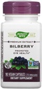 Nature's Way Bilberry Standardisierte Extrakt Veg Kapseln 90 ea (Pack von 2)
