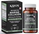 Miri Marine Collagen Tablets – 3000mg Typ 1 Collagen Hydrolysat Fish Amino Acids – mit Biotin, Hyaluronsäure, Vitamin C, Glutathione – Knochen Joint Hair Skin Nail Supplement - (90 pc)