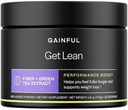 Gainful Get Lean Performance Boost, Green Tea Extract Fiber Supplement, Powder Drink Mix für Gut Health, FiberSMART von Cassava Root, High Fiber Antioxidant Rich Formula, Unflavored, 28 Portionen