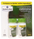 Mark Bekannt als einfach richtige Cetirizine Hydrochlorid Allergy Tablets,10 mg-400 Graf.
