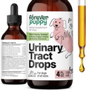 Forever Puppy Urinary Tract Drops für Hunde - Bladder Support w/Corn Silk & Chanca Piedra Stone Breaker - Dog Food Supplements for Kidney Support - Urinary Tract Vitamins and Supplements - 4 oz