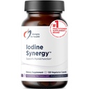 Designs für Gesundheit Jod mit Selen - Jod-Synergie, 10mg Kaliumjodid + 40mcg Selen (Selenomethionin) Ergänzung für Schilddrüsenunterstützung - Nicht-GVO + Glutenfrei (120 Kapseln)