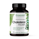 Emerald Labs Cholesterol Health - Mit CoQ10, Flush-Free Niacin, RYR-VA und Knoblauch für Herz und Kreislaufunterstützung - 90 Gemüsekapseln