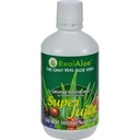 Real Aloe Aloe Vera Super Juice - Bioally Grown - No Bitter Geschmack - 32 fl oz (Pack mit 4)