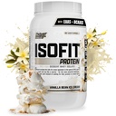 Nutrex Research IsoFit Whey Protein Pulver Instantized 100% Whey Protein Isolate (30 Portionen (Pack von 1), Vanilla Bean Ice Cream)