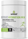 Unived Elite Hydration Mix - Essential Electrolytes & Betaine für optimale Hydration | Low Calorie | Lime Buzz (Koffeiniert) | 16 Servietten