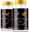 (2 Pack) Prostomo Capsules - Offizielle Formel, um Prostata-Hath zu unterstützen, All Natural Supplement zu Regain-Kontrolle & Leistung Gesamt Wellness, Premium Pros Tomo Pills Review (120 Kapseln)