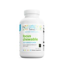 DAVINCI Labs Focus Kaubar - Ergänzung zur Unterstützung von Verhalten, Gehirngesundheit und Immungesundheit für Kinder* - mit Vitamin B6, Folat, Vitamin B12 und mehr - Orange Flavor -Sugar-Free - 90 Tabletten