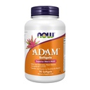 JETZT Ergänzungen, ADAMTM Men's Multivitamin mit Saw Palmetto, Plant Sterols, Lycopin & CoQ10, 90 Softgels