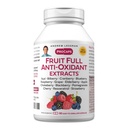 ANDREW LESSMAN Fruit Full Anti-Oxidant Extrakte 60 Kapseln - 14 natürliche Früchte und Beeren Extrakte. Bilberry, Cranberry, Grape Seed, Granatapfel, Resveratrol und mehr. Einfach zu Swallow Capsules