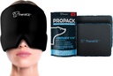 TheraICE Kopfschmerzen & Migraine Relief Hut & TheraICE PROpack Ice Pack