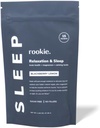 Rookie Wellness Sleep - Natürliche Schlafhilfe mit 180 mg Magnesium Bisglycinat, 1 mg Melatonin, Valerian Root, & Passion Blume zur Förderung der Stille & Schlaf (15 Pack, BlackBerry Lemon)