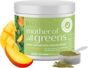 Boobie Mutter aller Grüne | Ihr neues Familienritual, Tägliche Super Greens Pulver mit 35+ essentiellen Nährstoffen für Mütter & Familien | Vegan, Glutenfrei, & Sugar Free | Mango Flavor, 30 svgs
