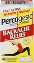 Percogesic Backache Relief Schmerzlinderung, Maximale Stärke, 48 Tabletten