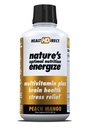 HEALTH DIRECT - Nature's Optimal Nutrition Energize Liquid Multivitamin Superfood - 140+ Nährstoffe - Mental Clarity & Energy - Immune & Cardiovascular Support – 30 Portionen – Peach Mango