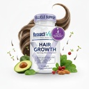 Forschung Verified Hair Growth Support - mit Biotin, DHT Blockers & Vitamins - Haarwachstum und Haarausfall Prävention, 1 Flasche (1 Monat Versorgung)