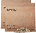 ProMix Nutrition Plant-Based Vegan Protein Powder, Rohe Schokolade - Pea Protein & Vitamin B-12 - - Post Workout Fitness & Nutrition Shakes, Smoothies, Baking & Cooking Rezepte - 5 Pfund (Pack mit 2)