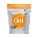 OM Pilze Master Blend Pilzpulver – Organische Pilzergänzung mit 10 Pilzen und Ashwagandha - Unterstützung Immunität, Gut Health & Stress Relief, 6.34 Unze (80 Servietten)