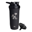 Smartshake DC COMICS Reforce Edelstahl Protein Shaker Bottle 900 ml | 30 oz - Lecksichere Schraub Lid - BPA Free – Unisex - Nicht isoliert - Harley Quinn Logo