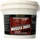 Ultimate Nutrition Muscle Juice, Weight Gain Drink Mix - Masse Gainer Workout Pulver für Männer & Frauen - Ergänzung für Lean Muskelwachstum & Immununterstützung mit 55g Protein - Schokolade, 13.2lb