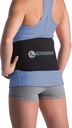 ActiveWrap - Back Ice Pack für Rückenschmerzen, Schwellung, Verstopfung, Spasm, Stiffness und mehr, Wiederverwendbares Ice Pack für Verletzungen mit Kompressionsriemen, Verwendung für heiße und kalte Therapie, Small/Medium