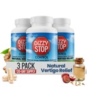 Vertigo Relief Produkt & Non‐Drowsy Motion Sickness Pillen: Übelkeit und Dizziness, Ginger & Grape Seed Formel, Innere Ear Balance, Auto, Cruise & Travel Essential, Stomach Support (80 Count – Pack von 3)