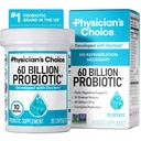 Physician's Choice Probiotics 60 Billion CFU - 10 Strains + Organic Prebiotics - Immune, Digestive & Gut Health - Unterstützt okziale Verstopfung, Durchfall, Gas & Bloating - für Frauen & Männer - 30ct