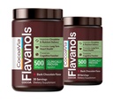 CocoaVia Cocoa Flavanols 500mg - Herz- und Gehirnunterstützung, Kakaoextrakt mit hohem Flavanolgehalt, steigert Stickstoffmonoxid, Blutzirkulation und Gedächtnis, Preworkout, Vegan, glutenfrei, dunkle Schokolade, 60-Tage