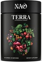 Terra Supergreens Gummies – 18 Superfood Zutaten mit Spirulina, Chlorella, Turmeric, Reishi & Ashwagandha – Daily Antioxidant, Detox & Immun Support Supplement – Vegan, Non-GMO, Made in USA