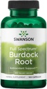 Swanson Burdock Root Kidney & Liver Support - Detox Haut hilft Toxine aus dem Körper zu entfernen - Wohlbefinden und gesundes Immunsystem unterstützen - pflanzliches Antioxidans Supplement (460 mg 100 Kapseln)