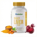 Daily Liver Plus Liver | 60 Kapseln Liver Cleanse Detox & Support Supplement mit Milchdistel, Dandelion, Turmeric, Artichoke for Enhanced Liver Health & Repair - Ideal für den täglichen Gebrauch