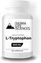 1500mg High Dose L-Tryptophan Max in Easy-to-Swallow Capsules | Glutenfrei, Non-GMO | 40 Servietten (Einzel)