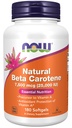 NOW Nahrungsergänzungsmittel, natürliche Beta Carotene 25.000 IU, essentielle Ernährung, 180 Softgels
