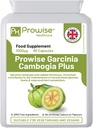 Garcinia Cambogia 1000mg 60 Kapseln - UK Hergestellt | GMP Standards von Prowise Healthcare - Geeignet für Vegetarier & Veganer