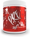 5% Nutrition Code Red Series Pre Workout Pulver für Männer & Frauen | Energie, Leistung, Proteinsynthese & Fokus | 300mg Koffein, L-Citrulline, Glycerol, Taurine, Alpha GPC, Huperzine (Italienische Zitroneneis)