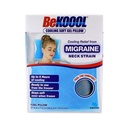 BeKOOOL Cooling Soft Gel Kissen - Reusable Cooling Relief von Migraines, Neck Strain und Fever - Bis zu 6 Stunden Kühlung, gebrauchsfertig, bleibt weich wenn gefroren