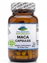 Pure Mountain Botanicals Maca Root Capsules - Kosher Vegan Caps Now with 1000 mg Organic Raw Macca and Gelatinized Maca Root Supplement