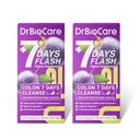 DrBioCare Colon 7 Tage Reinigung, 7 Tage Flash, Colon Cleanse, Detox & Digestive Unterstützung, Prune Flavor - 14 Packungen