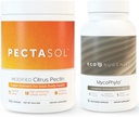 EcoNugenics Ultimate Immunsystem Support Pack - PectaSol-C Modified Citrus Pectin- 454 Grams & MycoPhyto Medicinal Mushroom Health- 60 Kapseln
