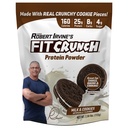 FITCRUNCH Tri-Blend Whey Protein, Keto Friendly, Low Calories, High Protein (18 Servierungen, Milch & Cookies)