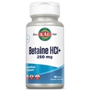 KAL Betaine HCL mit Pepsin, Verdauungsergänzung mit 250mg Betaine Hydrochlorid Plus 130mg Pepsin, Glutenfrei, Non-GMO, 60-Day-Garantie, Rapid Disintegration Tablets, 100 Portionen, 100ct