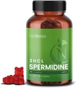 Nutriissa Spermidingummis 10mg (99% Spermidin 3HCL) – Cellular Health & Longevity Support – EPEB zertifiziert für Reinheit & Potenz – 60 Apple Flavored Vegan Gummis